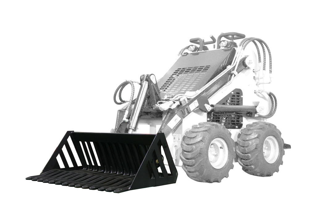 Rock bucket - E series Skid Steer