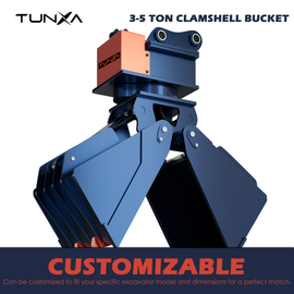 3-5 Ton Clamshell Bucket | Customizable