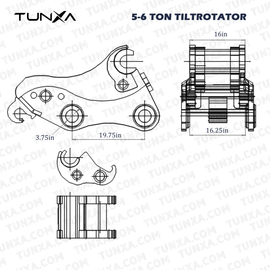 5-6T Hydraulic Quick Couplet | Hydraulic, Effortless Attachment Changes