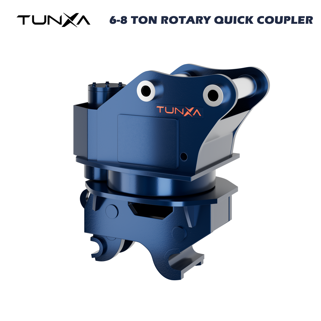 6-8 Ton | Rotary Hydraulic Quick Coupler