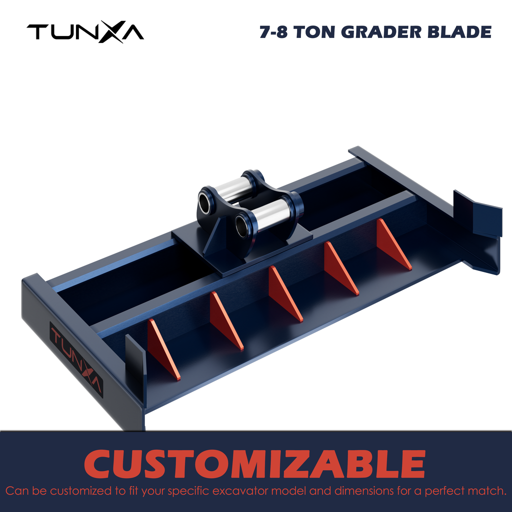 7-8 Ton Excavator Grader Blade | Customizable