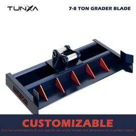 7-8 Ton Excavator Grader Blade | Customizable