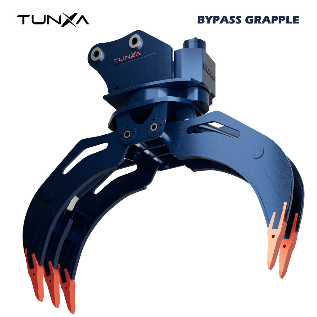 Bypass Grapple for 10,000-15,000 lb Excavators