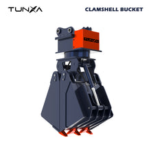Load image into Gallery viewer, Clamshell Bucket for 4,500-6,000 lb Excavators