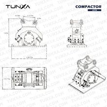 Load image into Gallery viewer, Compactor for 7,000-9,000 lb Excavators