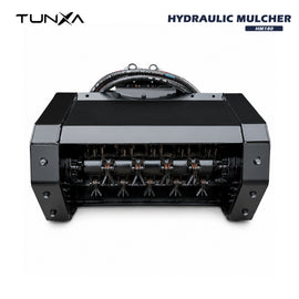[HM70] Mulcher for 7,000-9,000 lb |Cutting Edge  Hydraulic Mulcher Attachment for Mini Excavators