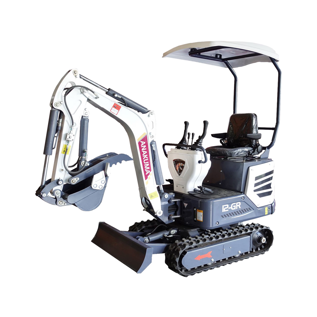 E12GR Gas Mini Excavator