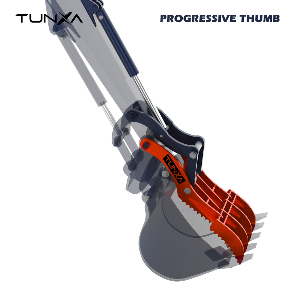 Progressive Thumb for 10,000-15,000 lb Excavators