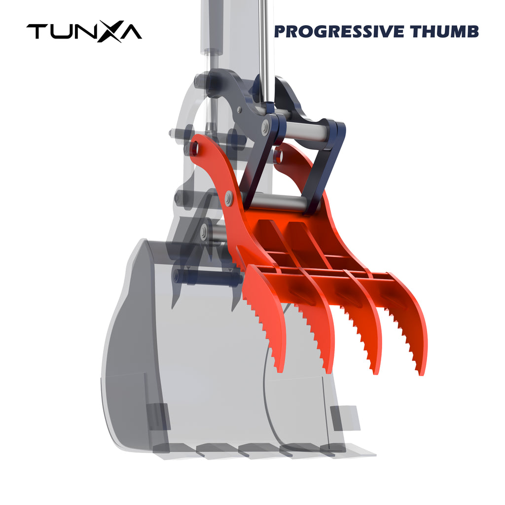 Progressive Thumb for 18,000-20,000 lb Excavators