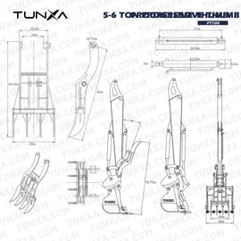 Progressive Thumb for 10,000-15,000 lb Excavators