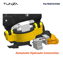 Load image into Gallery viewer, Tiltrotator with Grapple for 10,000-15,000 lb Excavators